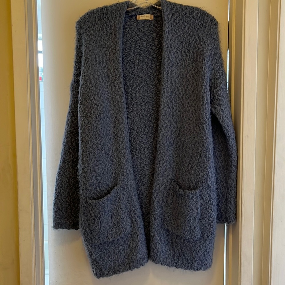 Altar’d State Blue Cardigan Sweater